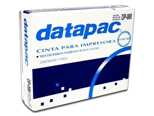 Cinta Datapac DP-080-8 para Impresora de Matriz de Punto Epson ERC-30, color morado.