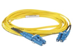 Cable de Red Dúplex Monomodo Panduit de Fibra Óptica, LC-LC 9/125 OS2, 3m. Color Amarillo - imagen 3