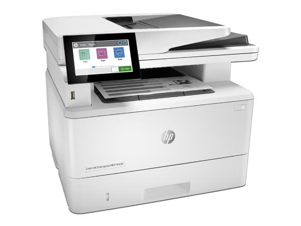 Multifuncional Láser Monocromática HP LaserJet Enterprise M430f, Impresora, Copiadora, Escáner y Fax, Ethernet, USB.