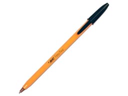 Bolígrafo BIC Cristal Precisión, Punto fino de 0.8mm, 12 piezas, Color Negro. - imagen 2