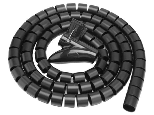 Organizador de cables BRobotix, Forma de tubo, Longitud ajustable.