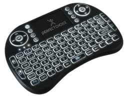 Mini teclado inalámbrico Perfect Choice con touchpad, USB. Color Negro. - imagen 2