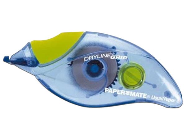 Corrector Papermate DRY Line Grip Caja con 6 Piezas.