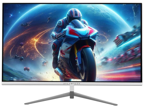 Monitor Gamer Balam Rush Ultra Odyssey MTX27G de 27", Resolución 1920 x 1080 (Full HD 1080p), Low Blue Light, Flicker Free, FreeSync, 1ms, 144Hz, Color Blanco.