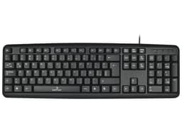 Teclado Estándar Alámbrico Perfect Choice, USB. Color Negro. - imagen 1