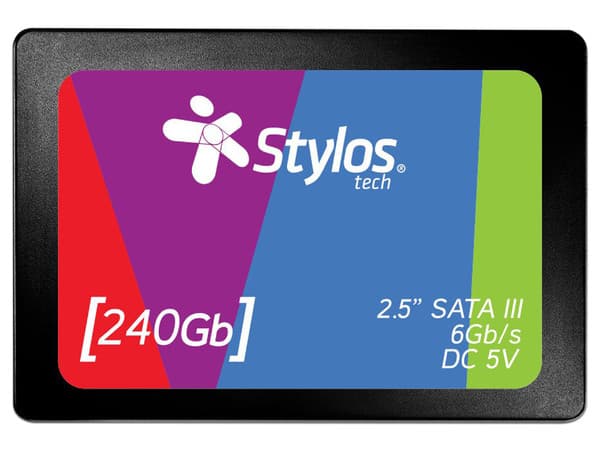 Unidad de Estado Sólido Stylos   STMSSD2B de 240 Gb, 2.5" SATA III (6Gb/s).