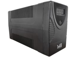 No-Break SKE GP1200 de 1200VA/720W, 6 Contactos con Supresión de Picos, Color Negro. - imagen 1
