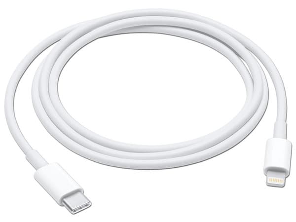 Cable Apple de Lightning a USB Tipo C, 1m.