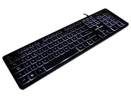 Teclado Perfect Choice PC-201304, Iluminación en Teclas para Oficina, Retroiluminación en Color Blacklight. - imagen 3