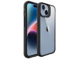 Funda TEKKU TK-01-005-019-01 Combat para iPhone 15, Transparente Negro. - imagen 1