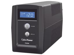 UPS CyberPower OM750ATLCD de 750VA (300W), 6 contactos NEMA 5-15R, 120V. 2 años de garantía (1 año en batería). - imagen 1