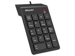 Teclado Numérico BRobotix 963234, 18 Teclas, USB. Color Negro. - imagen 3