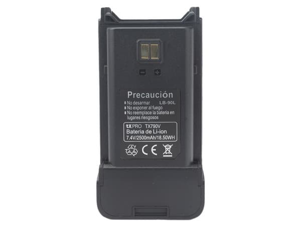 Batería TXPRO LB 90L de 2500mAh, Conexión USB Tipo C, Compatible con Cargador TX790CHRG.