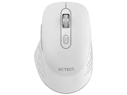 Mouse Inalámbrico Acteck Optimize Flow MI480, hasta 1600 dpi, 2.4 GHz, 6 Botones, 2 Baterías AAA Incluida, Color Blanco. - imagen 1