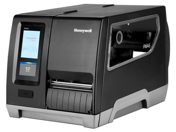 Impresora térmica de etiquetas Honeywell PM45, 203 ppp, USB, Ethernet, Serial, Color Negro.