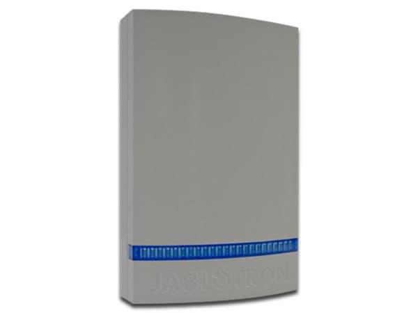 Tapa Jablotron de Plástico con Strobe Azul para Sirena A-111A, JA-151A, Color Blanco.