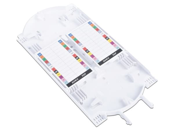 Charola de Empalme FiberHome FOST-220J-A104 para Fibra Óptica, 24 empalmes, para uso con FOSC-220J-A104.