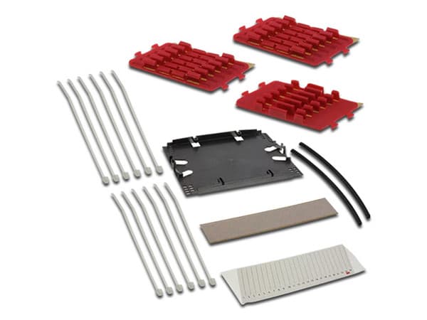 Bandeja de empalme de fibra óptica 3M, de 24 empalmes de fusión simple, para 2178-XLB y 2178-XSB.