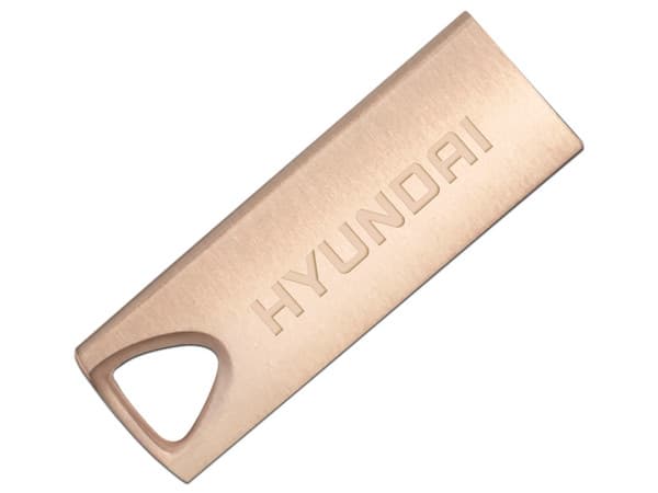 Unidad Flash USB 2.0 Hyundai de 16 GB. Color Rosa.