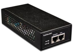 Adaptador PoE+ Intellinet inyector de Energía, Gigabit de alta potencia, RJ45. Color negro. - imagen 1