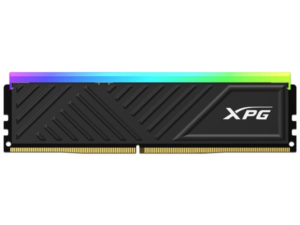 Memoria DIMM XPG Spectrix D35G RGB, DDR4 PC4-25600 (3200MHz), CL16, 16GB. Color Negro.