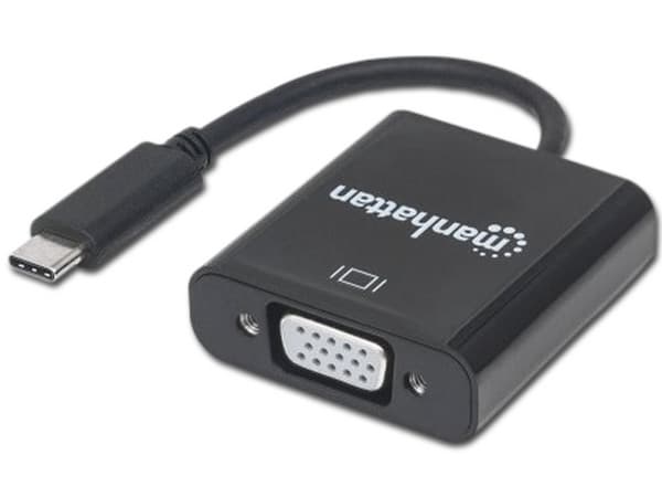 Convertidor Manhattan de USB-C a VGA.