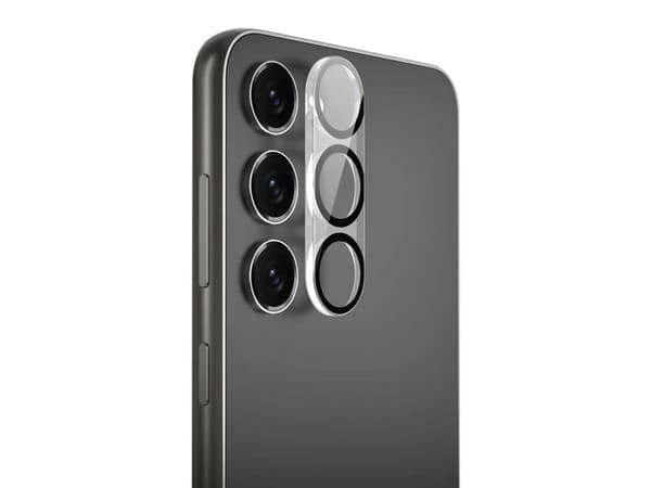 Mica Vidrio MYBAT para Samsung S23 y S23 PLUS, Protectora de Cámara, Transparente, Vidrio Templado 9H, Nano Tecnología, Protección contra Fragmentación.