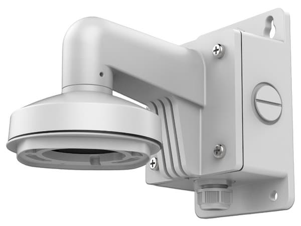 Montaje de Pared para Cámaras Tipo Domo Hikvision DS-1272ZJ-120B, Color Blanco.