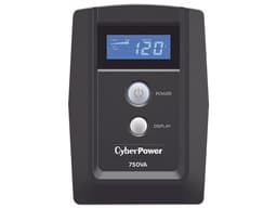 UPS CyberPower OM750ATLCD de 750VA (300W), 6 contactos NEMA 5-15R, 120V. 2 años de garantía (1 año en batería). - imagen 2