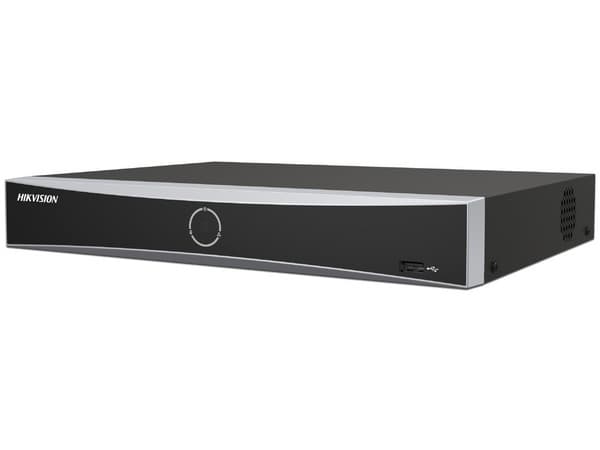 NVR Hikvision DS-7608NXI-K1/8P(D), 12 Megapíxeles, 8 canales IP, AcuSense, Reconocimiento Facial, 8 Puertos PoE+, HDMI en 4K, 1 Bahía de Disco Duro.