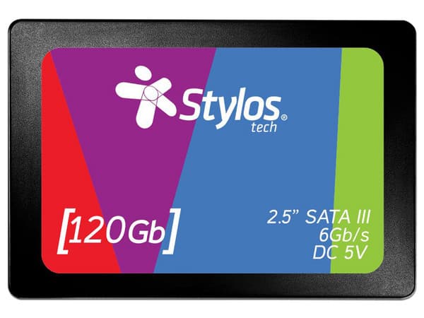 Unidad de Estado Sólido Stylos STMSSD1B de 120GB, 2.5", SATA III (6Gb/s).