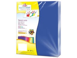 Papel cortado Eurocolors EC0007 tamaño Carta, 100 piezas. Color Azul. - imagen 1