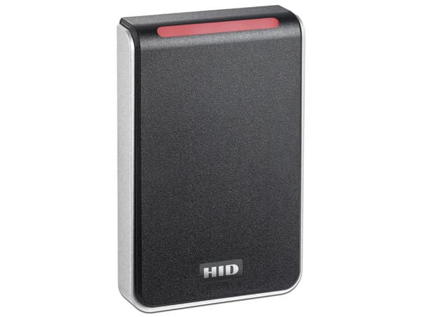 Lector de control de acceso HID RS40S SIGNO estándar multitecnología. Color Negro