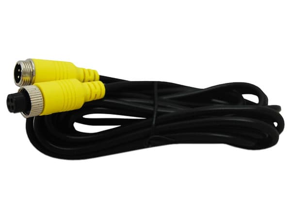 Cable tipo DIN Meriva, De aviación 4 pines, para DVR móviles, 3m.