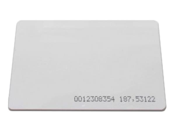 Tarjeta plástica de proximidad Anviz frecuencia 125 khz.