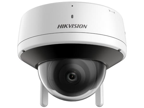 Cámara Tipo Domo Hikvision DS-2CV2121G2-IDW(W) de 2MP (1920 x 1080), Lente de 2.8mm, IR hasta 30m, IP66, Color Blanco.