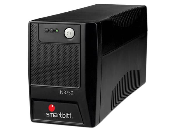 NO-BREAK con regulador Smartbitt, 375 W (750 VA) con 6 conexiones Nema 5-15R.