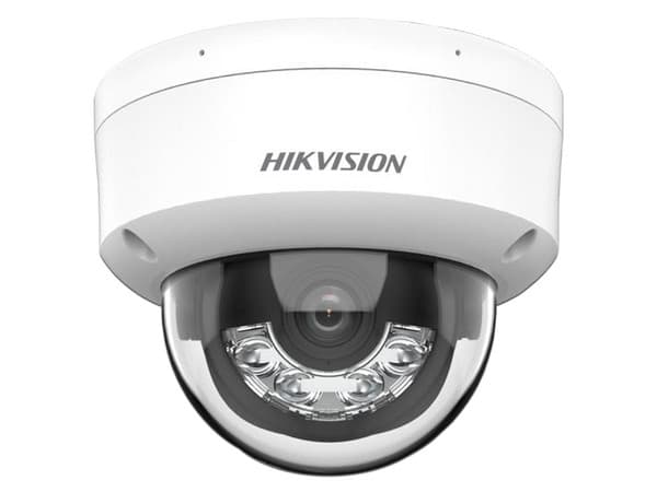 Cámara IP Tipo Domo Hikvision DS-2CD2143G2-LIS2U de 4MP (2688 x 1520), Lente de 2.8mm, IR hasta 30m, IP67, Color Blanco.