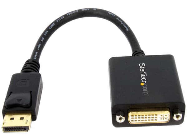 Adaptador StarTech de DisplayPort a DVI.