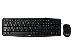 Teclado y Mouse Verbatim 98111, USB. Color Negro. - imagen 2