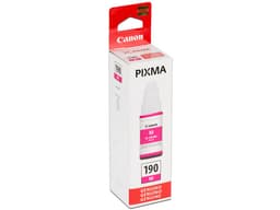Botella de Tinta Magenta Canon GI-190 M, Modelo: 0669C001AB. - imagen 1