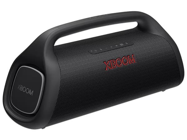 Bocina Portátil LG XBOOM Go XG9QBK, IP67, Hasta 24 horas de batería, 80W + 40W, Bluetooth. Color Negro.