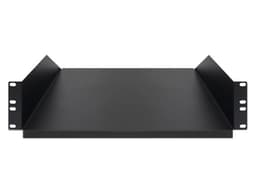 Charola lisa para Rack Brobotix de 430 x 355 mm (2U), hasta 20kg. Color Negro. - imagen 3