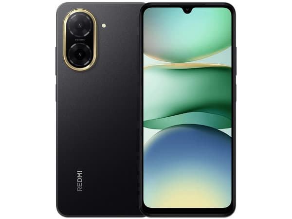 Smartphone Xiaomi Redmi A5 4G: Procesador Unisoc T7250 (hasta 1.8Ghz), Memoria RAM de 3GB, Almacenamiento de 64GB, Pantalla Multi-Touch de 6.88", Bluetooth, Wi Fi, Cámara Principal de 32MP, Android 15, Color Negro.