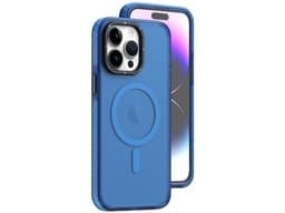 Funda protectora Tekku Matte Color para iPhone 15 Plus, Compatible con MagSafe, Color Azul. - imagen 2