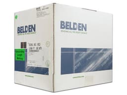 Cable para Alarma Belden 5220UL 002U1000 Contra Incendios, Riser-FPLR, 2C, 16AWG, 305m. Color Rojo. - imagen 1