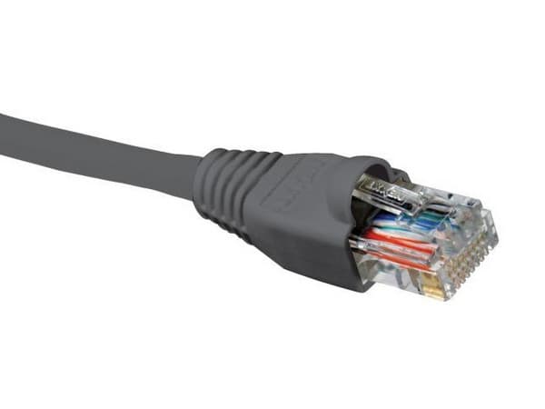 Cable de red Nexxt Solution, Cat6 UTP de 90cm. Color Gris.