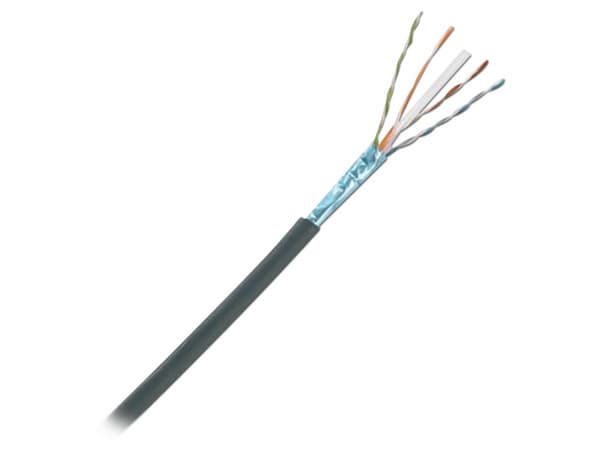 Bobina de Cable UTP Panduit PUO6X04BL-CEG, Planta Externa con Gel, 4 pares, Cat6A, Color Negro, 305m