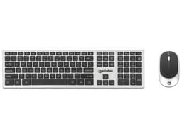 Teclado y Mouse Óptico Inalámbrico 2.4G Manhattan 180788, Combo. Color Negro. - imagen 1