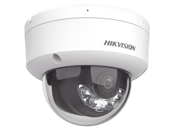 Cámara de vigilancia IP Tipo Domo Hikvision DS-2CD1123G2-LIU(F), 2MP, 1920 x 1080, IR de hasta 30m, IP67, PoE.